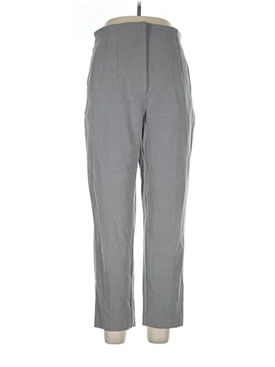Pre-owned Zara Casual Pants In Gray
