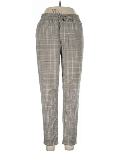 Pre-owned Zara Casual Pants In Gray