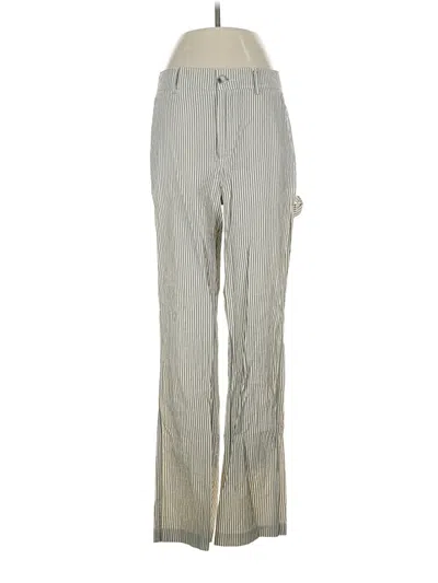 Pre-owned Zara Casual Pants In Gray