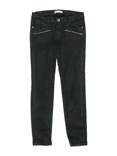 Pre-owned Zara Kids' Casual Pants In Green