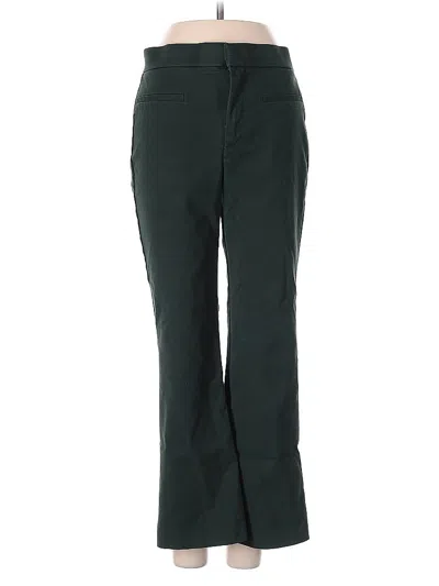 Pre-owned Zara Casual Pants In Green