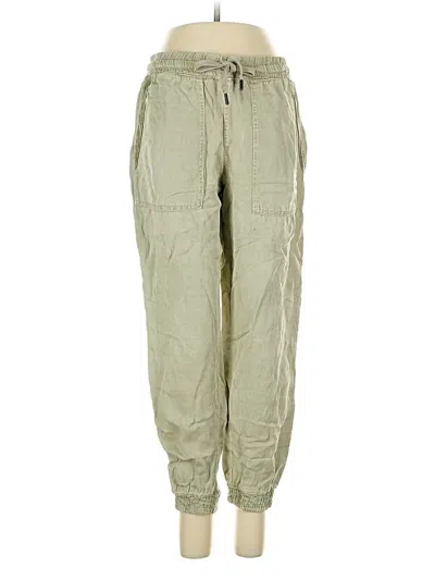 Pre-owned Zara Casual Pants In Green