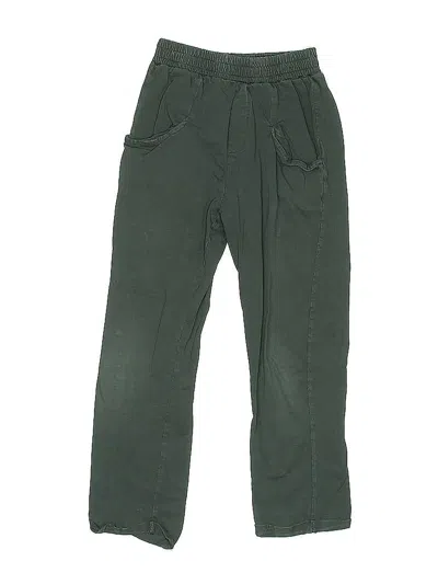 Pre-owned Zara Kids' Casual Pants In Green