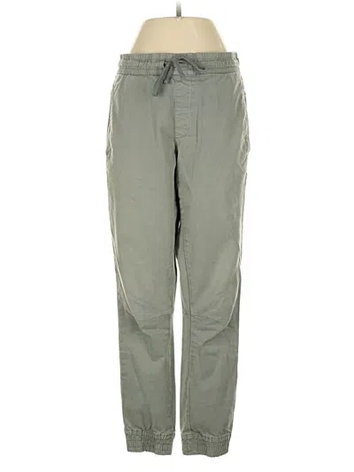 Pre-owned Zara Casual Pants In Green