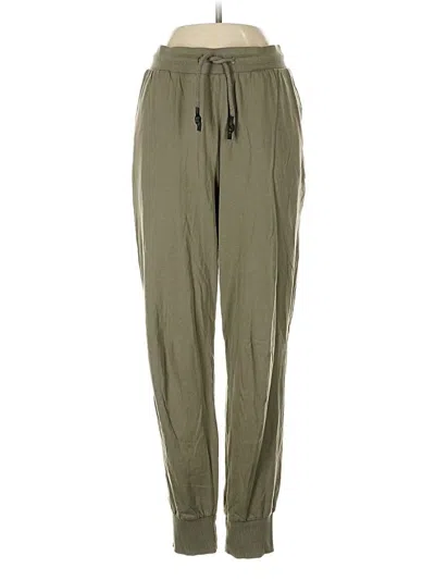 Pre-owned Zara Casual Pants In Green