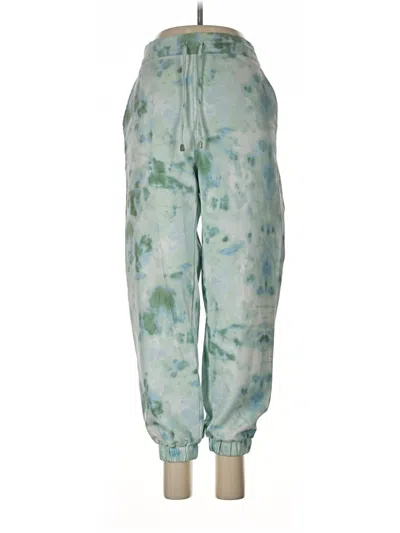 Pre-owned Zara Casual Pants In Green