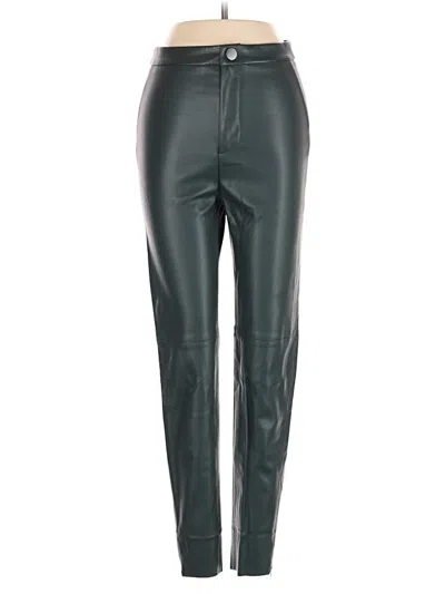 Pre-owned Zara Casual Pants In Green