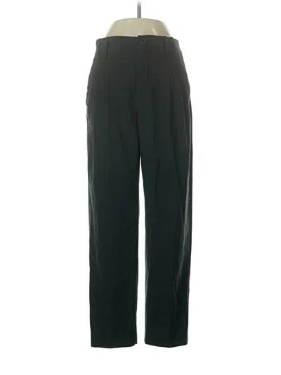 Pre-owned Zara Casual Pants In Green