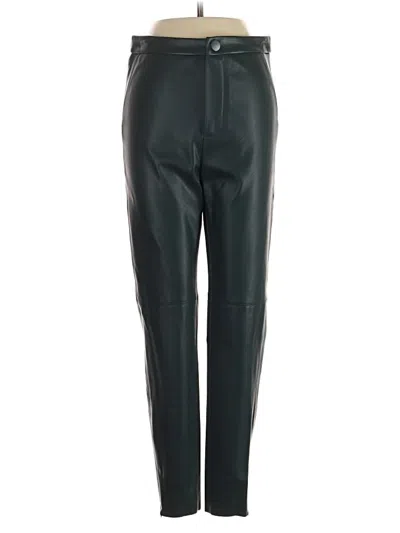 Pre-owned Zara Casual Pants In Green