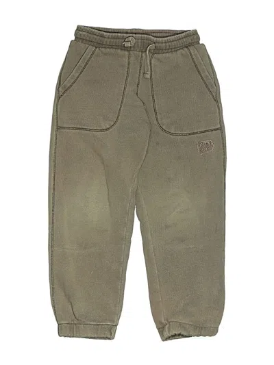 Pre-owned Zara Kids' Casual Pants In Green