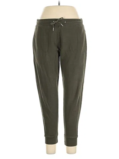 Pre-owned Zara Casual Pants In Green