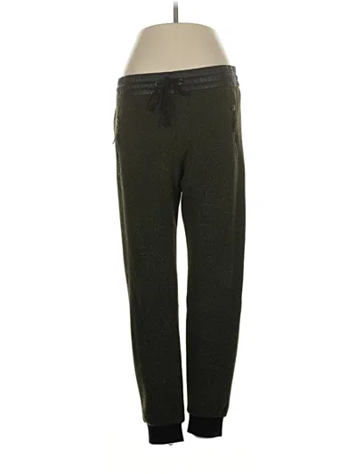 Pre-owned Zara Casual Pants In Green