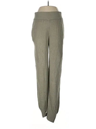 Pre-owned Zara Casual Pants In Green
