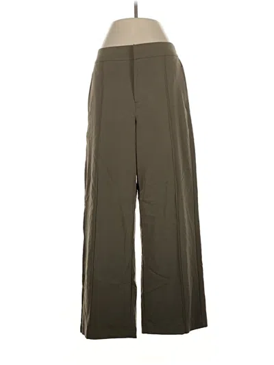Pre-owned Zara Casual Pants In Green