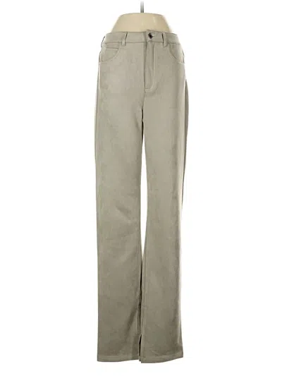 Pre-owned Zara Casual Pants In Green
