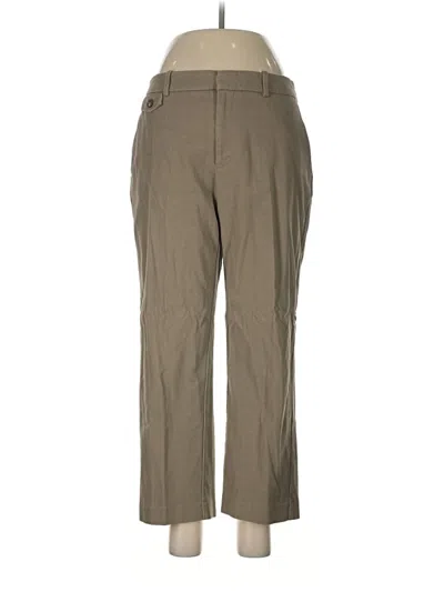 Pre-owned Zara Casual Pants In Green