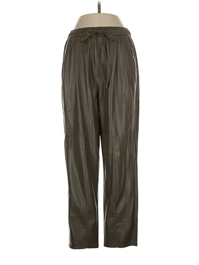 Pre-owned Zara Casual Pants In Green