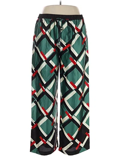 Zara Casual Pants In Blue