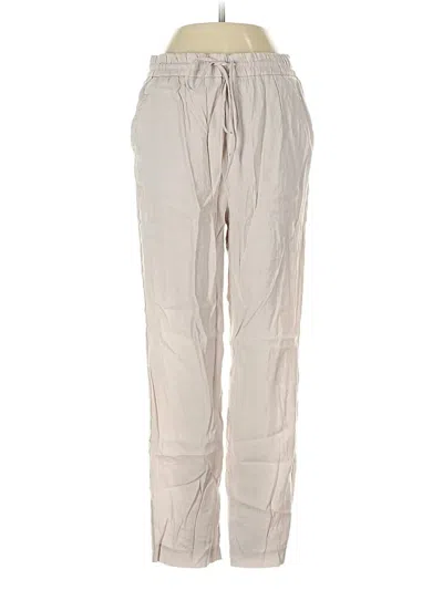 Pre-owned Zara Casual Pants In Ivory