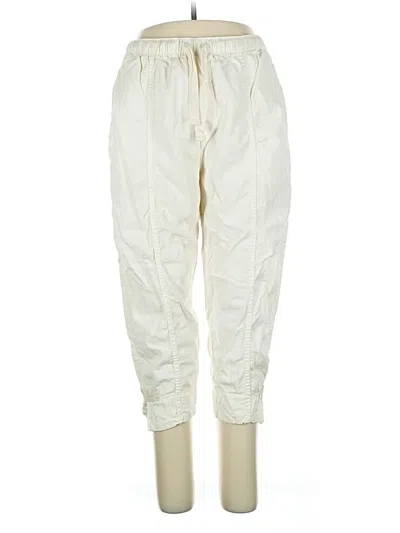 Pre-owned Zara Casual Pants In Ivory