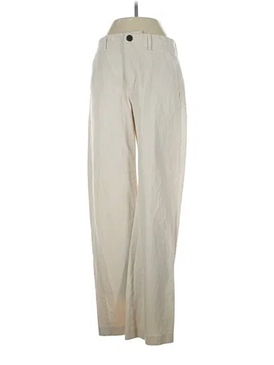 Pre-owned Zara Casual Pants In Ivory