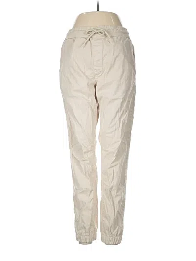 Pre-owned Zara Casual Pants In Ivory