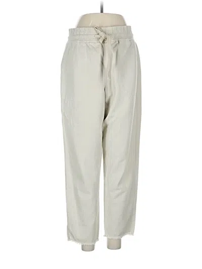 Pre-owned Zara Casual Pants In Ivory