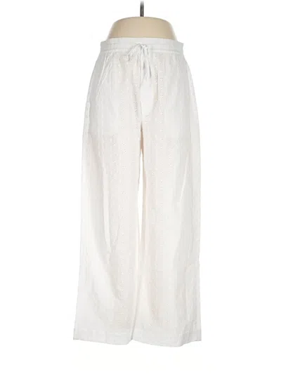 Pre-owned Zara Casual Pants In Ivory