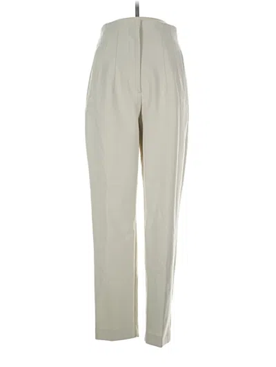 Pre-owned Zara Casual Pants In Ivory
