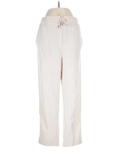 Pre-owned Zara Casual Pants In Ivory