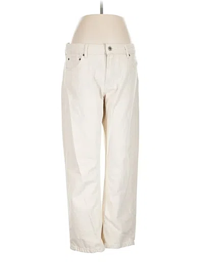 Pre-owned Zara Casual Pants In Ivory