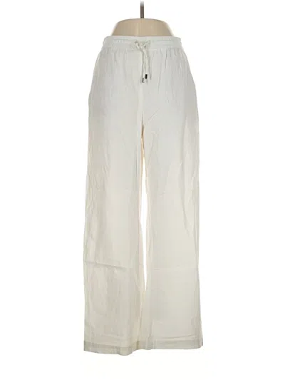 Pre-owned Zara Casual Pants In Ivory