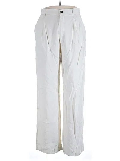 Pre-owned Zara Casual Pants In Ivory