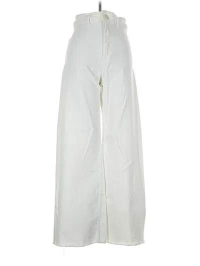 Pre-owned Zara Casual Pants In Ivory