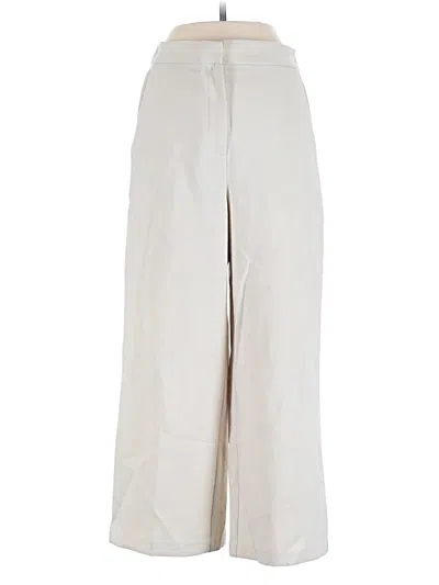 Pre-owned Zara Casual Pants In Ivory