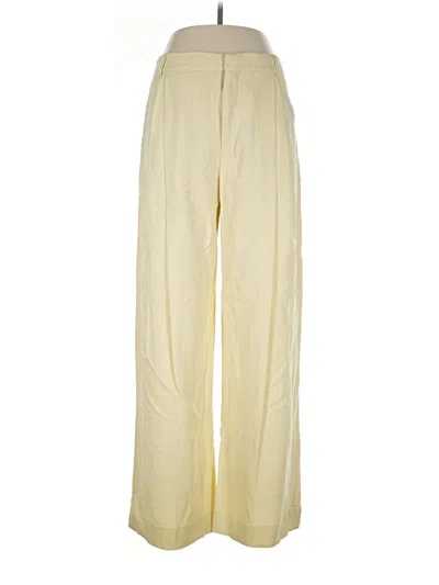 Pre-owned Zara Casual Pants In Ivory