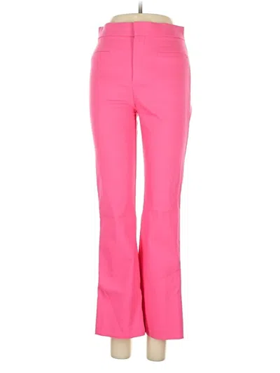 Pre-owned Zara Casual Pants In Pink