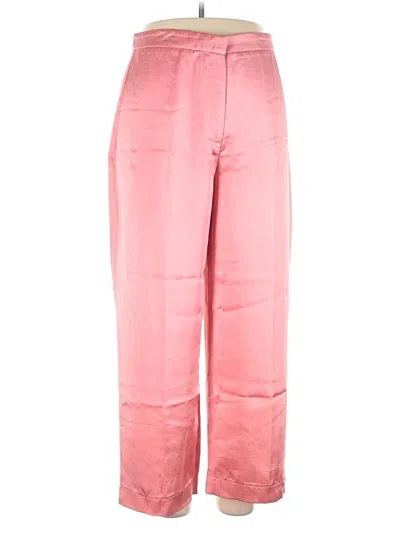 Zara Casual Pants In Pink