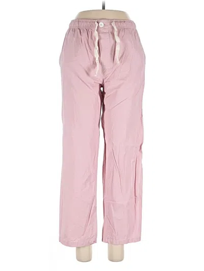 Pre-owned Zara Casual Pants In Pink