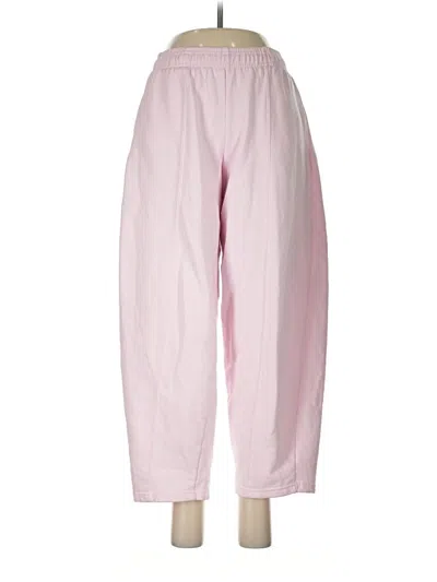 Pre-owned Zara Casual Pants In Pink