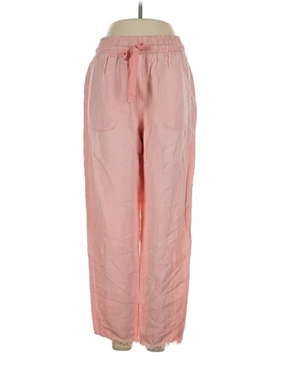 Pre-owned Zara Casual Pants In Pink