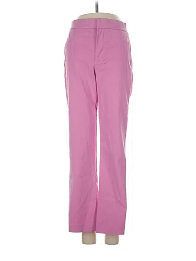 Pre-owned Zara Casual Pants In Pink
