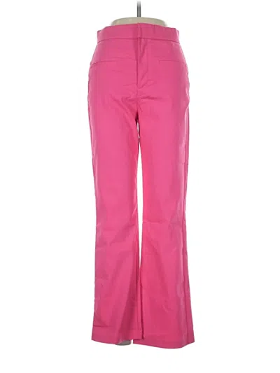 Pre-owned Zara Casual Pants In Pink
