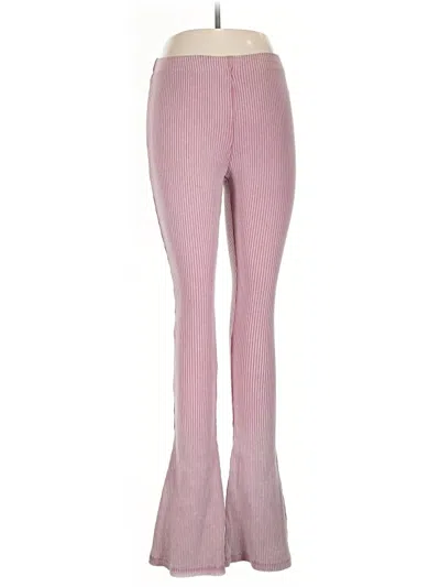 Zara Casual Pants In Pink