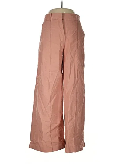 Pre-owned Zara Casual Pants In Pink