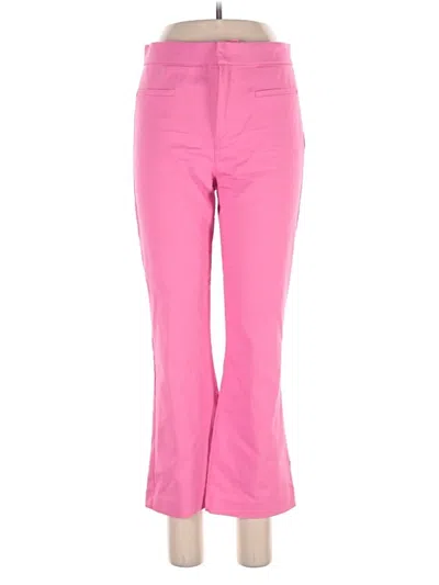 Pre-owned Zara Casual Pants In Pink