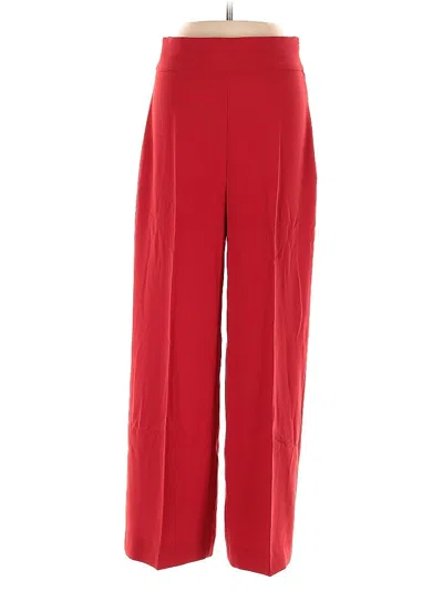 Pre-owned Zara Casual Pants In Red