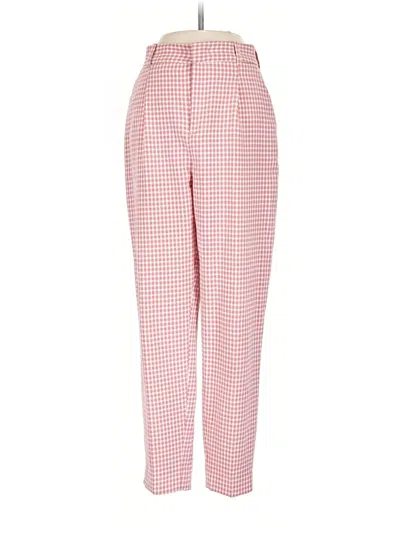 Pre-owned Zara Casual Pants In Red