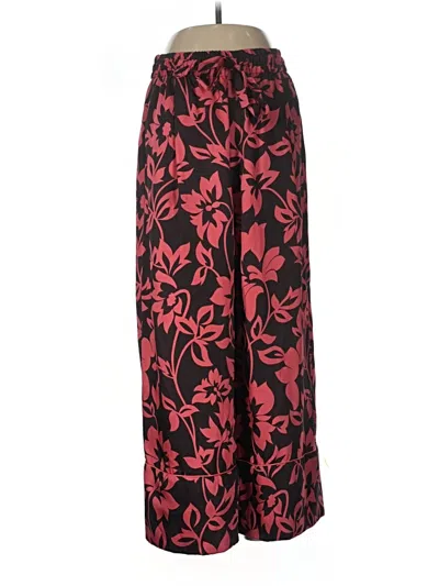 Pre-owned Zara Casual Pants In Red