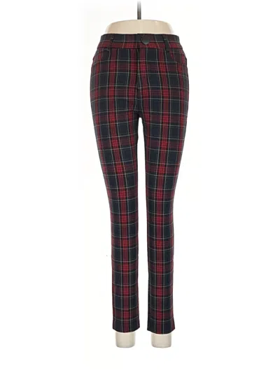 Pre-owned Zara Casual Pants In Red